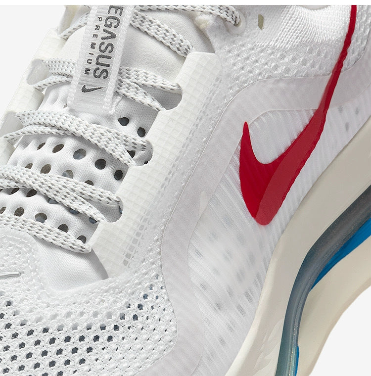 Nike Pegasus Premium Running Shoes White Red IH7347-111