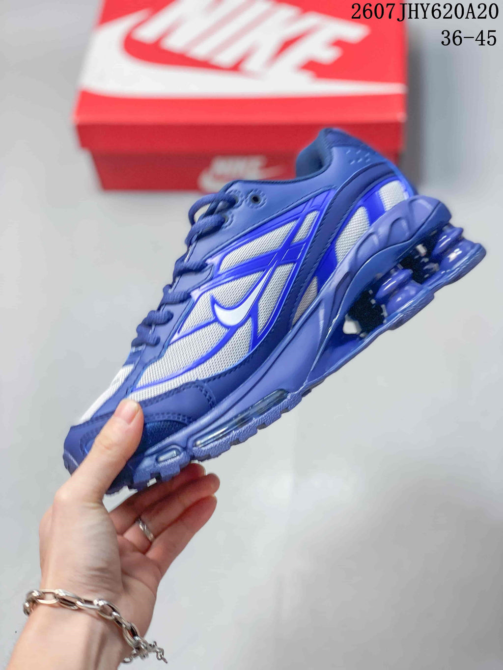 Nike Shox Ride 2 Blue White Sneakers IO4296-004