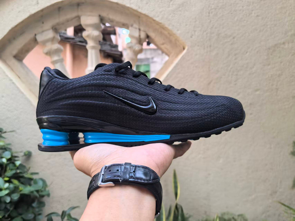 Nike Shox-Style Low-Top Sneakers with Spring Heel