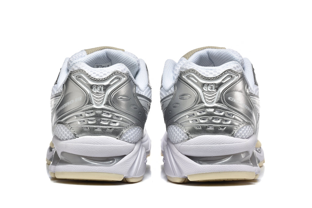 ASICS Gel-Kayano 14 Sneakers in White and Silver
