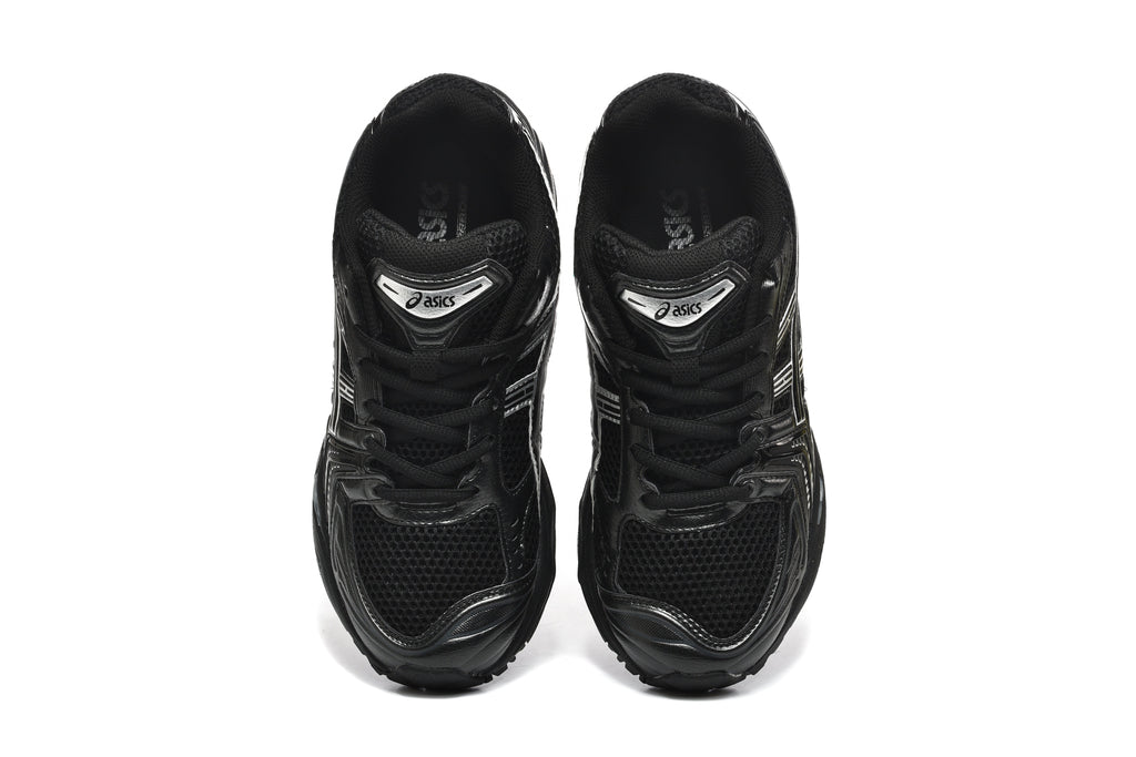 ASICS Gel-Kayano 14 Black and Silver Sneakers