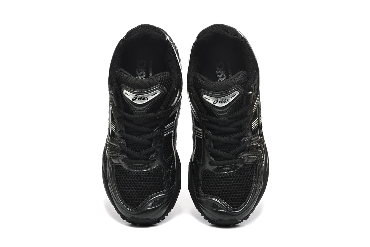ASICS Gel-Kayano 14 Black and Silver Sneakers