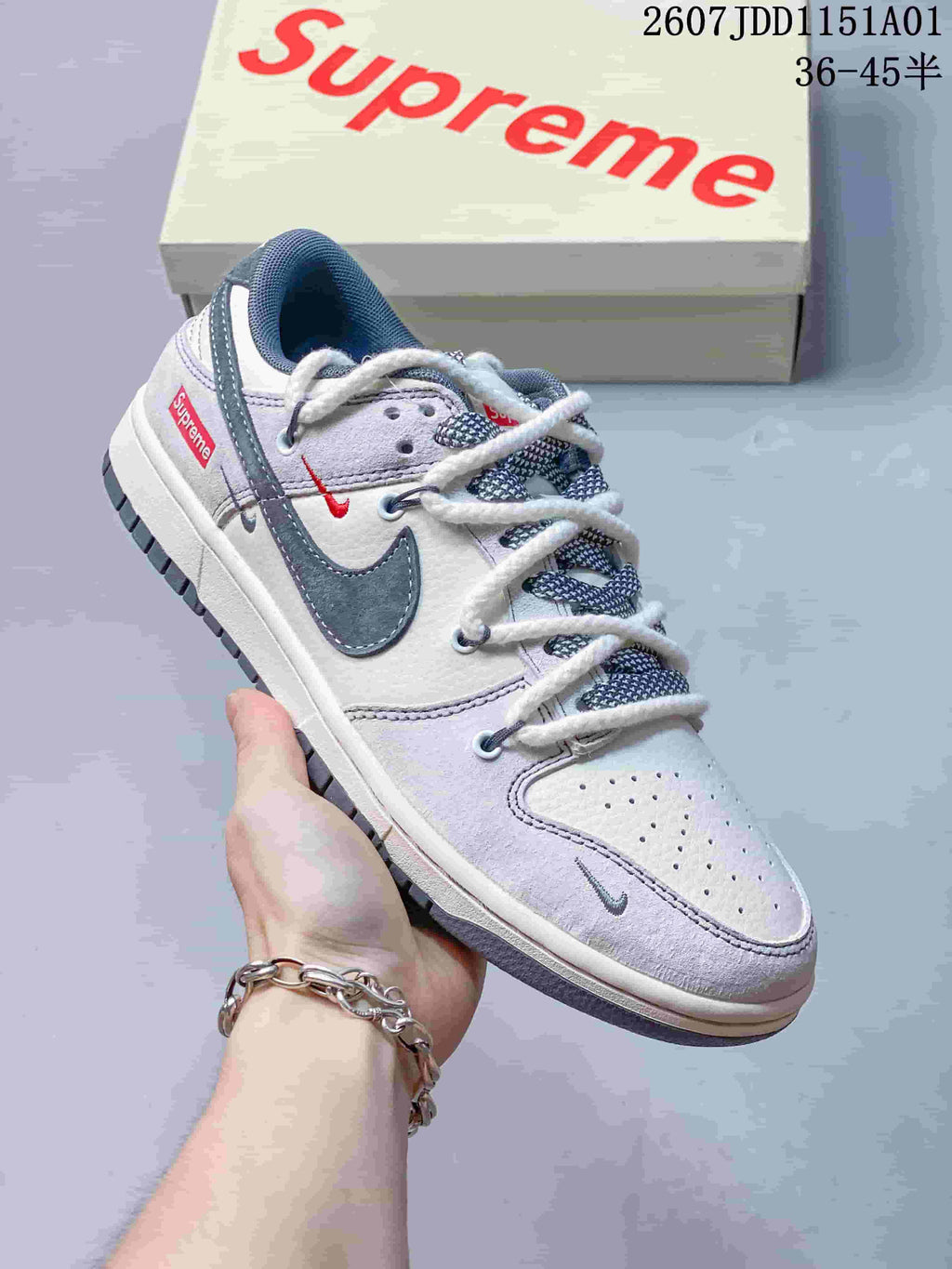 Nike SB Dunk Low Carhartt Collab White Sneakers
