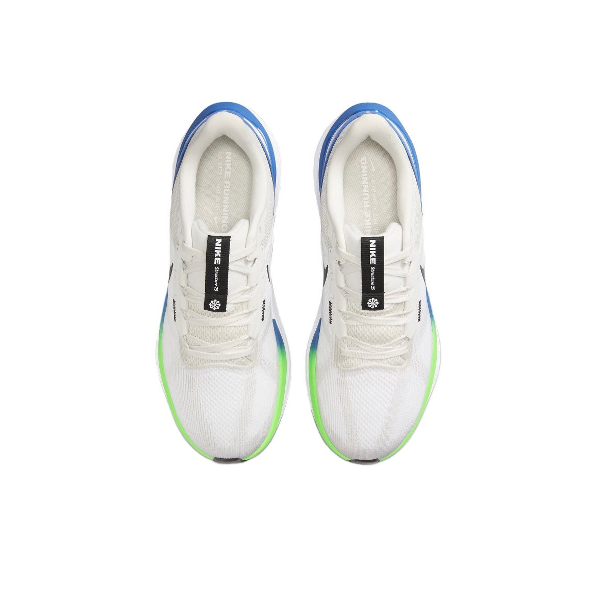 Nike Structure 25 Road Running Shoes White Blue DJ7883-104