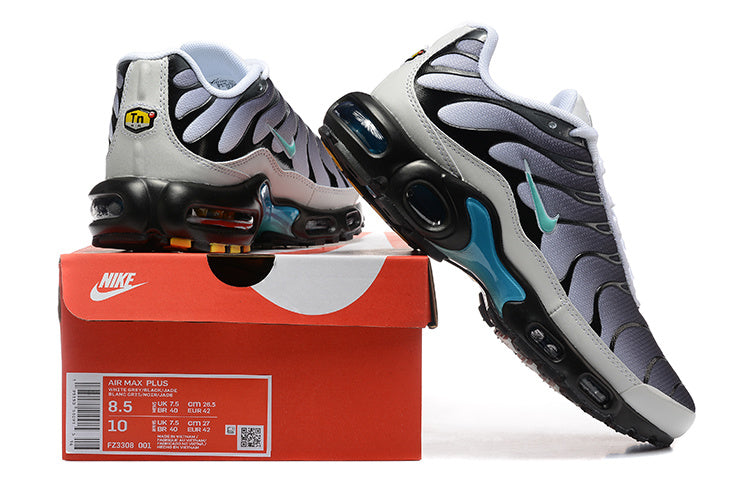 Nike Air Max Plus Sneakers in Gray and Turquoise