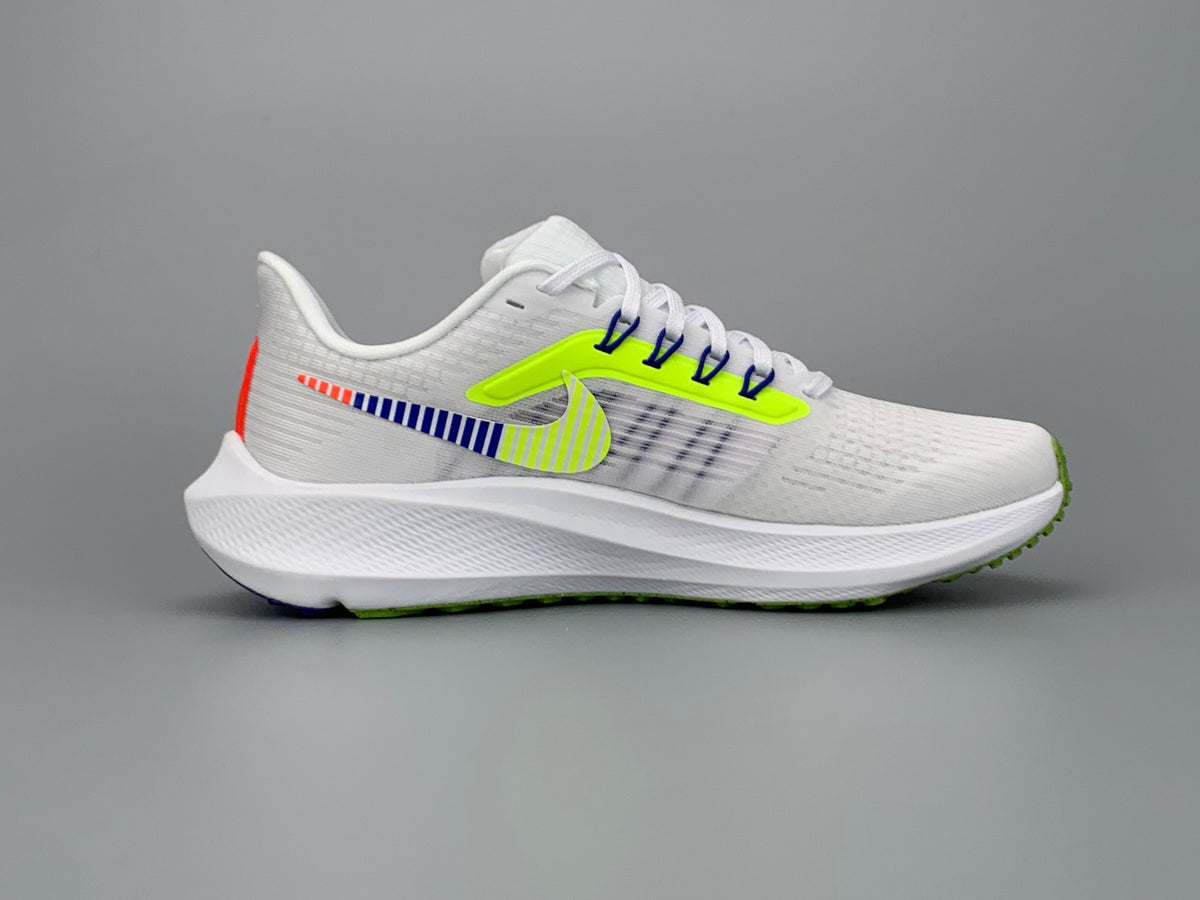 Nike Air Zoom Pegasus 39 Running Shoes White Green DX1627-100