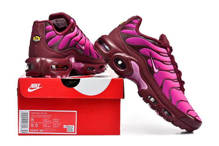 Nike Air Max Plus Pink and Burgundy Sneakers DZ3670-600