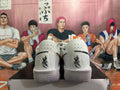 Nike White and Black Basketball Sneakers