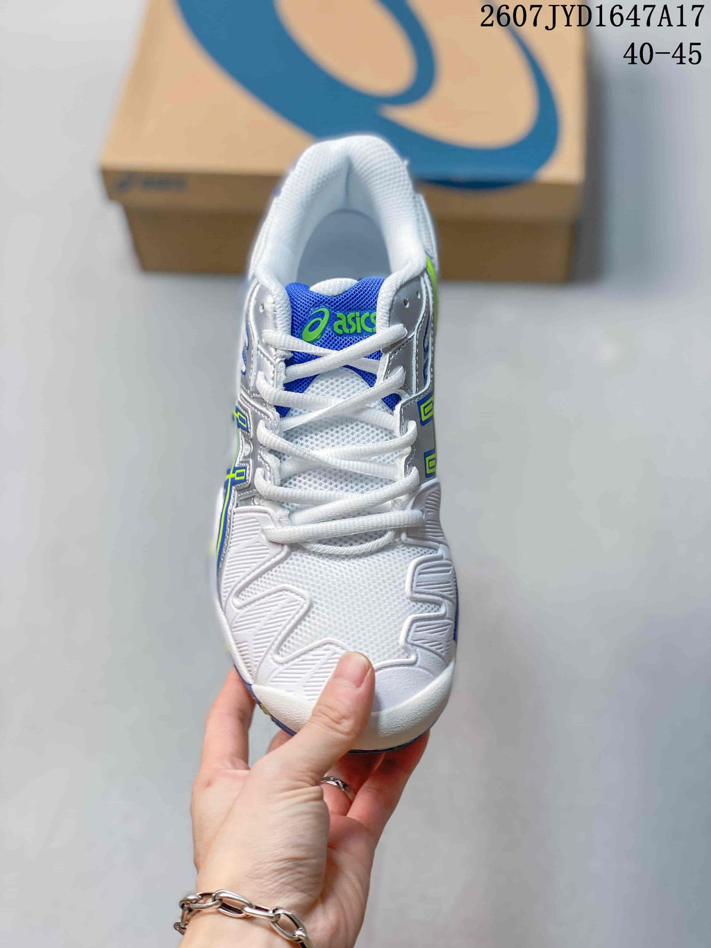 ASICS GEL-Resolution 5 Tennis Shoes White Blue