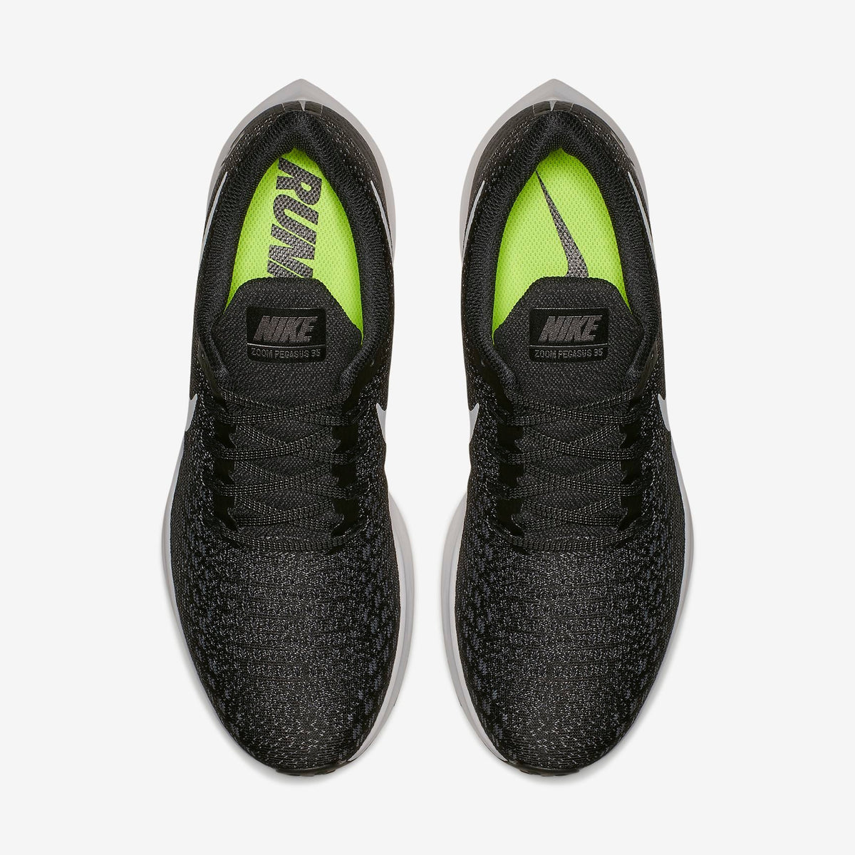 Nike Air Zoom Pegasus 35 Running Shoes Black White 942851-001