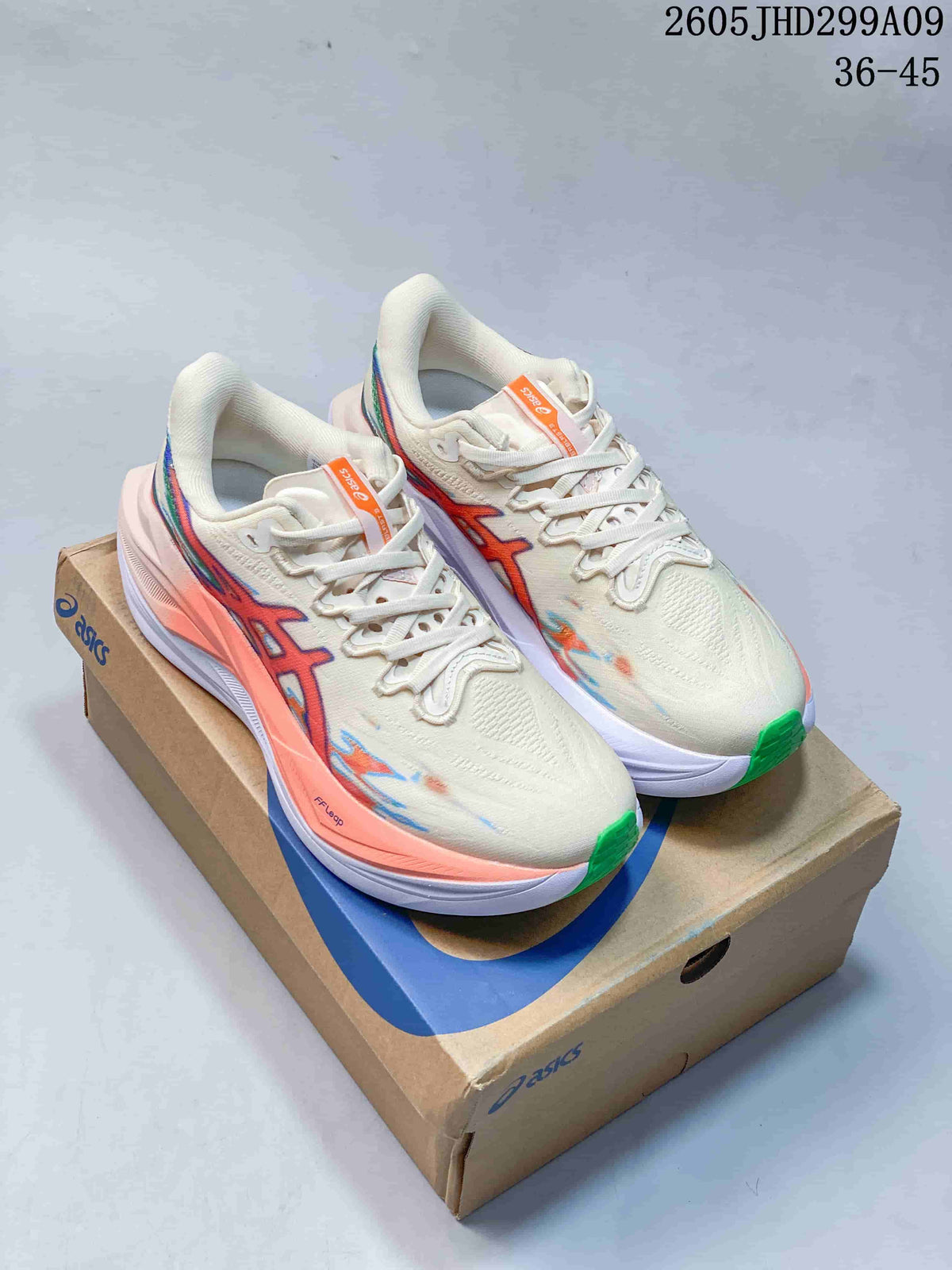ASICS Superblast 3 Running Shoes in Cream and Coral