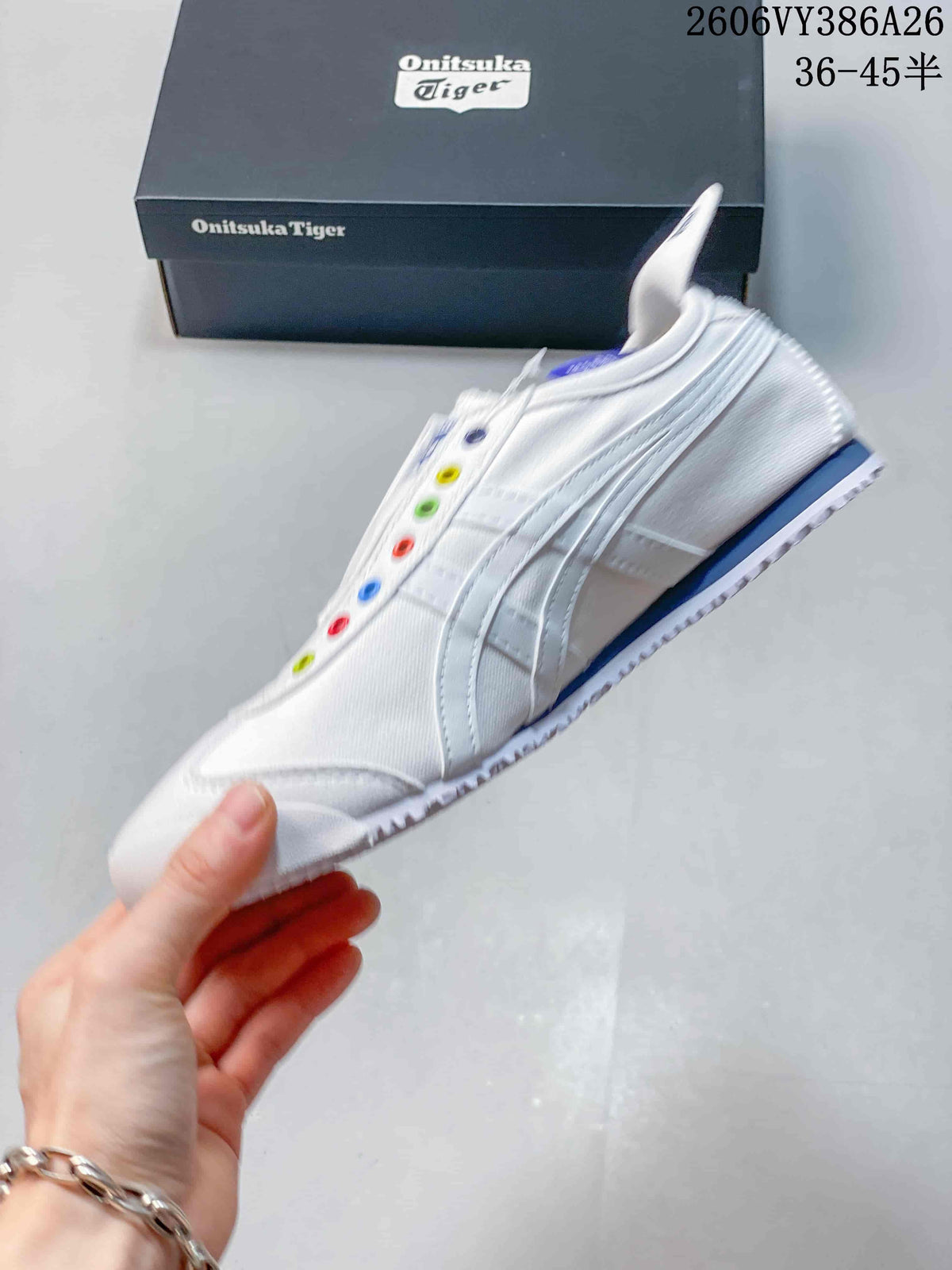 Onitsuka Tiger Mexico 66 White Slip-On Sneakers 1183A360