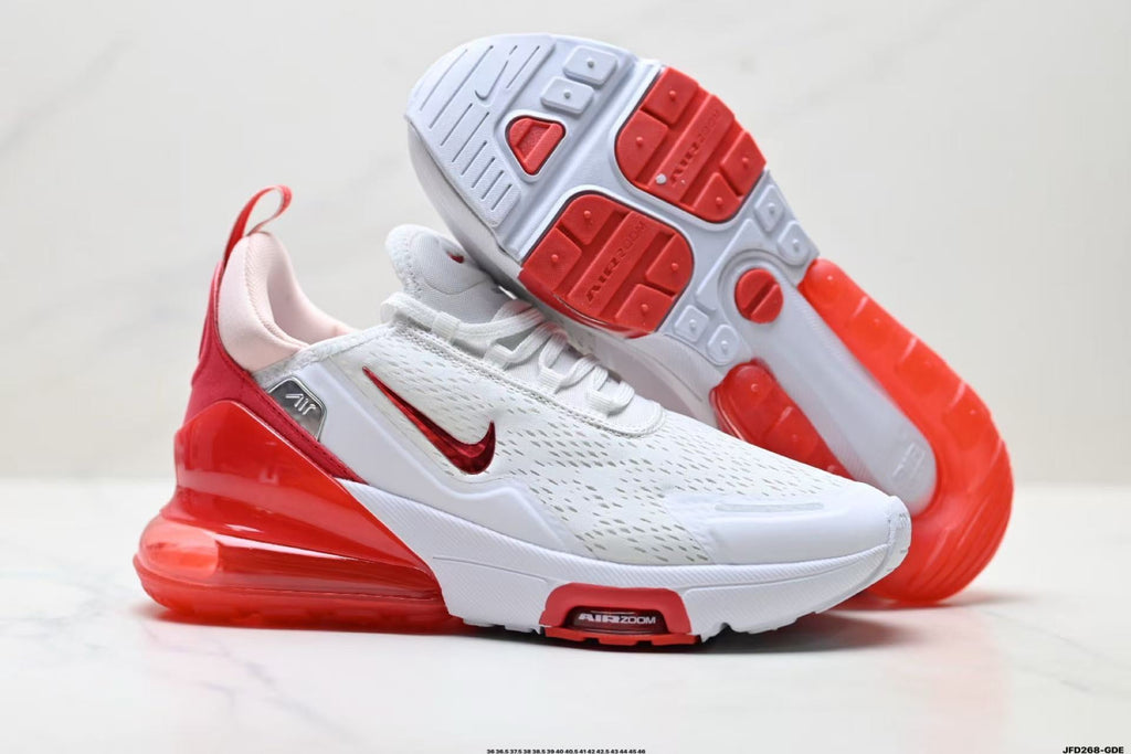 Nike Air Max 270 White Red Sneakers IO9884-110