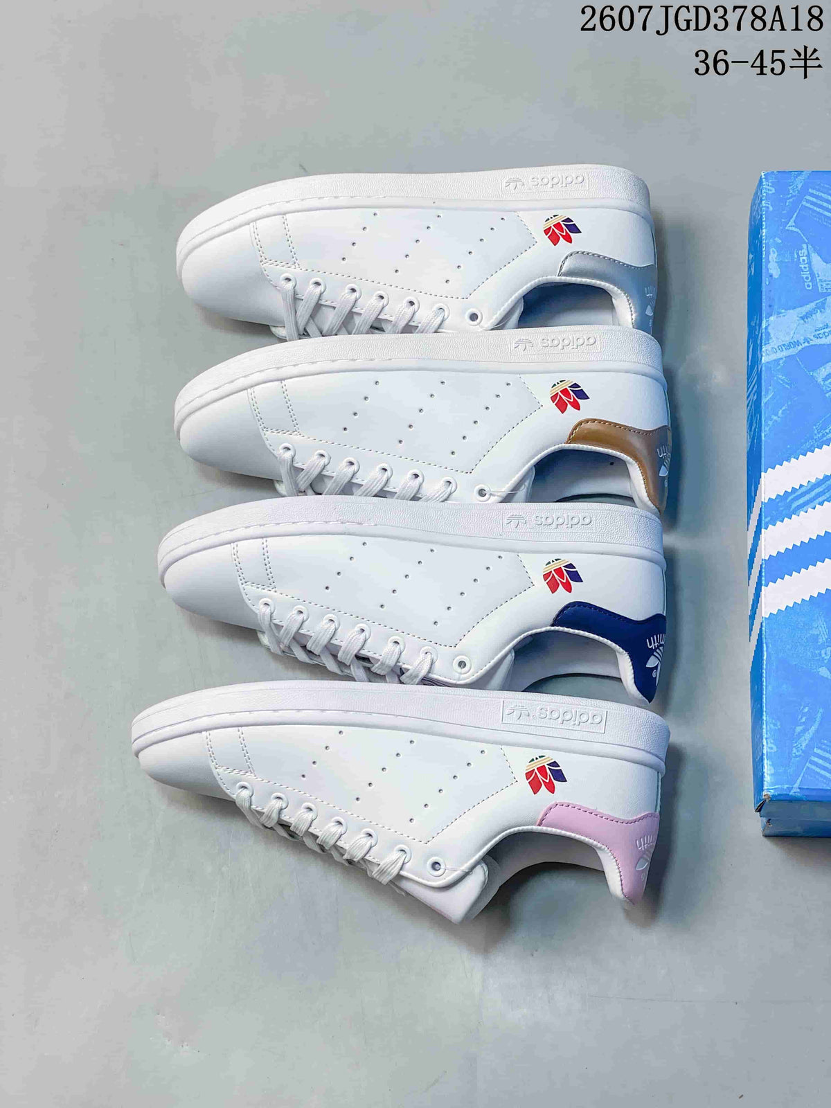 adidas Stan Smith White Low-Top Sneakers 2607TGD378A18