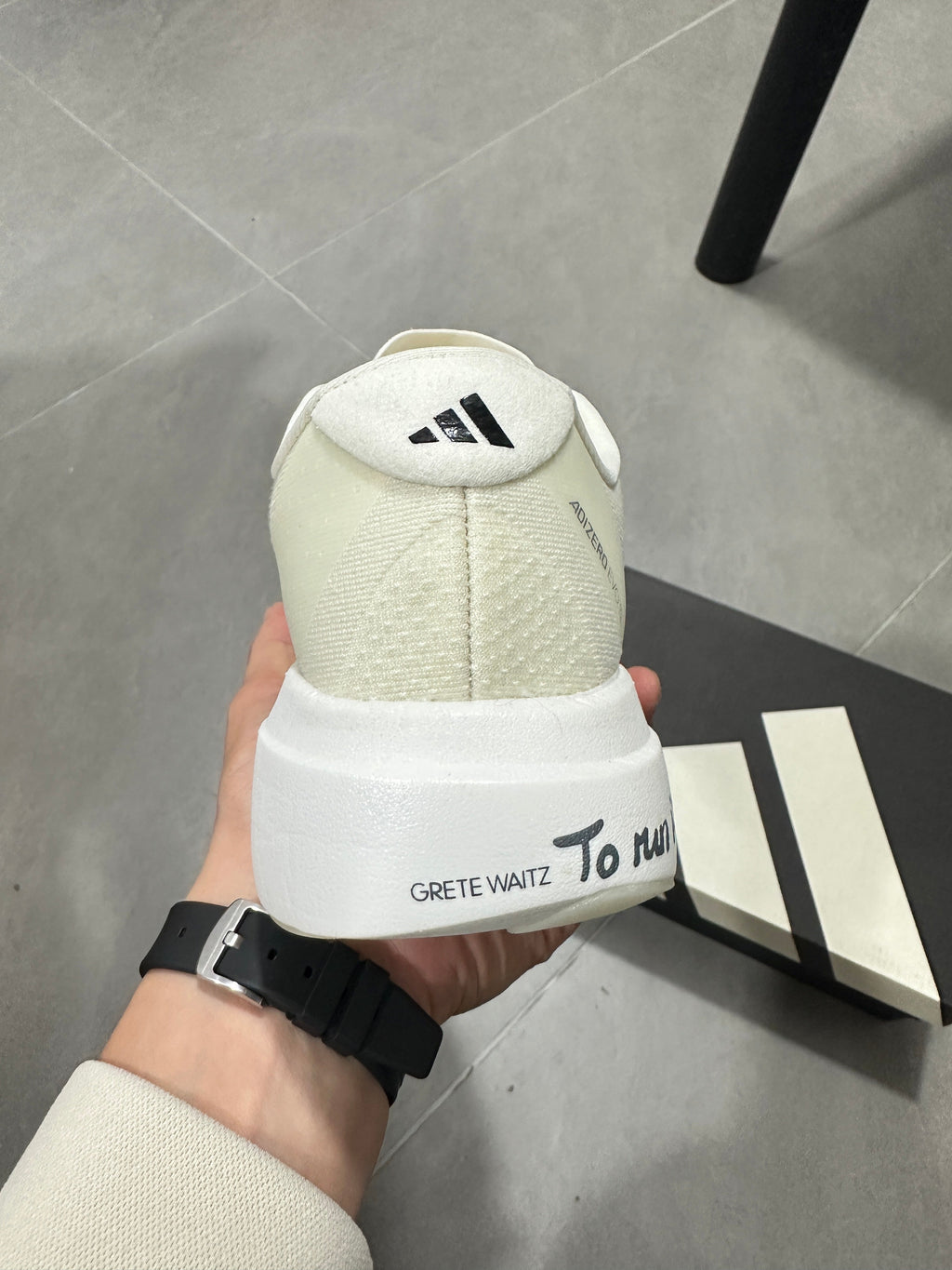 adidas Adizero Lightstrike Pro Running Shoes White Red