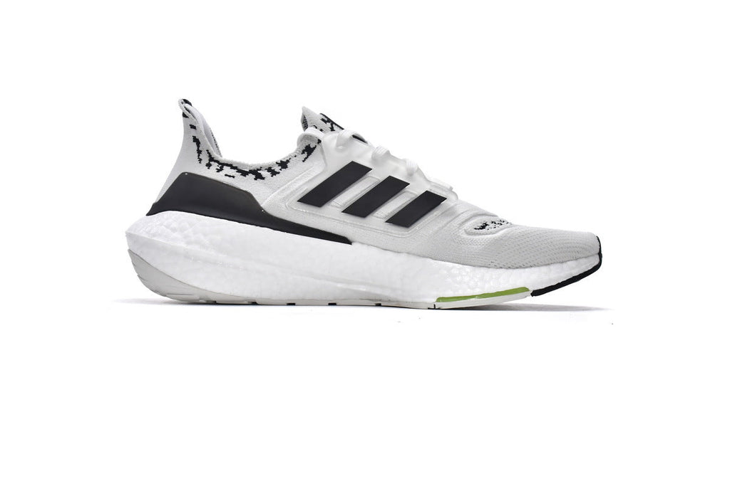 adidas UltraBoost 22 GX5573 White Black Zebra Running Shoes
