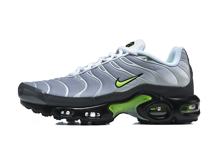 Nike Air Max Plus Sneakers in Grey and Volt