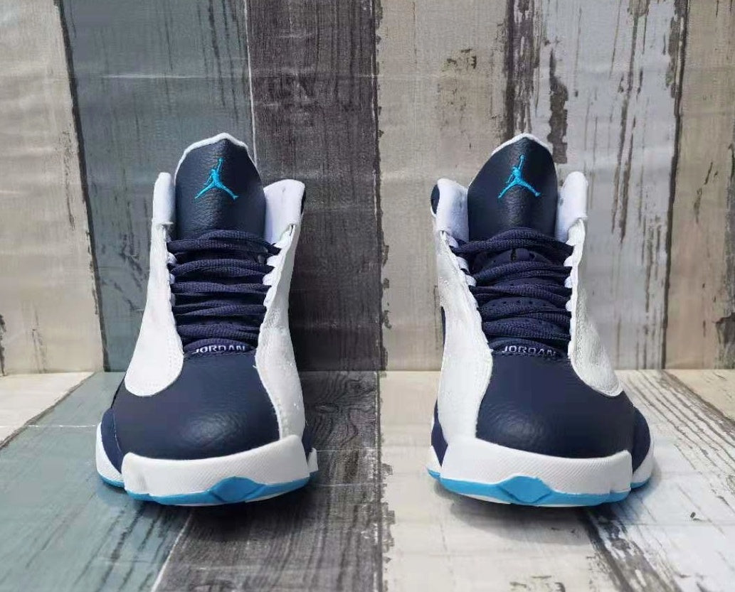 Jordan 13 Men's Sneakers in Navy, White and Blue