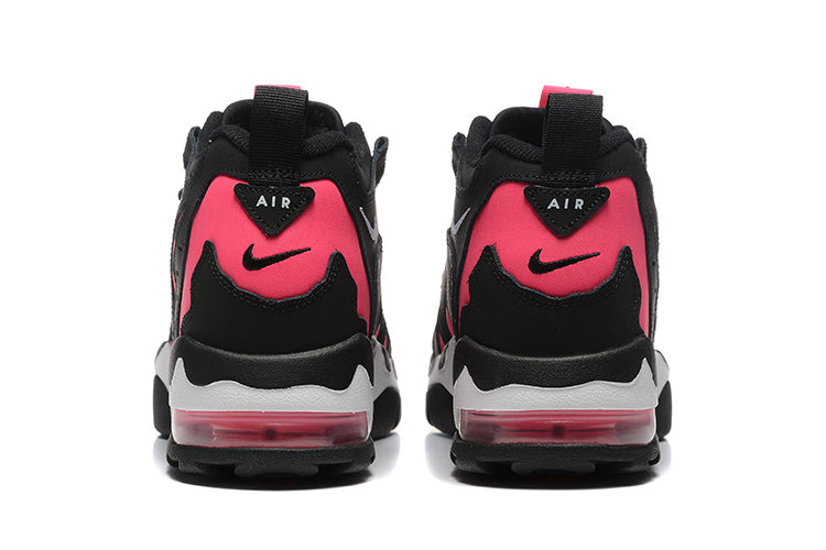 Nike Air More Uptempo Low-Top Sneakers Black Pink