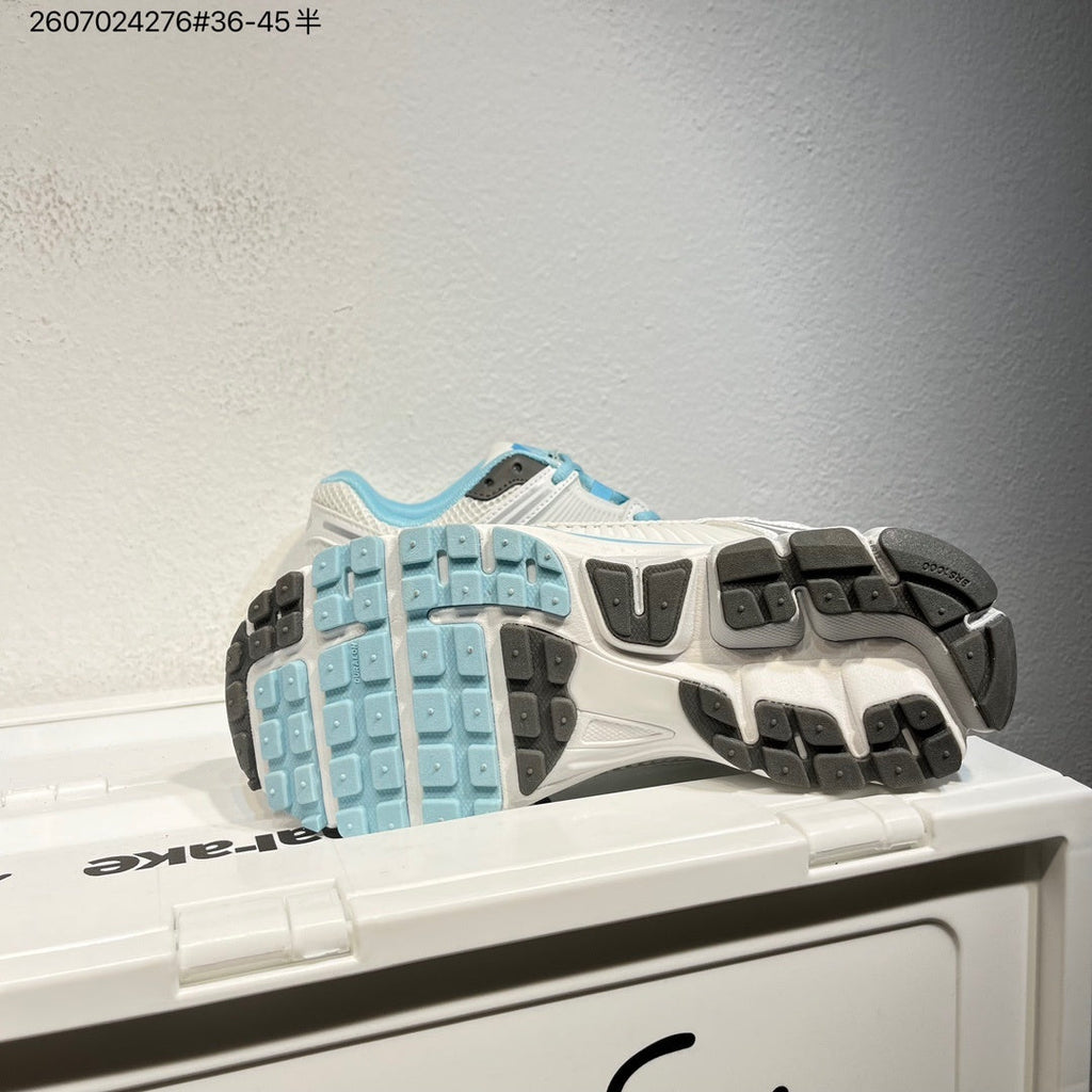Nike Air Zoom Vomero 5 Sneakers White and Blue