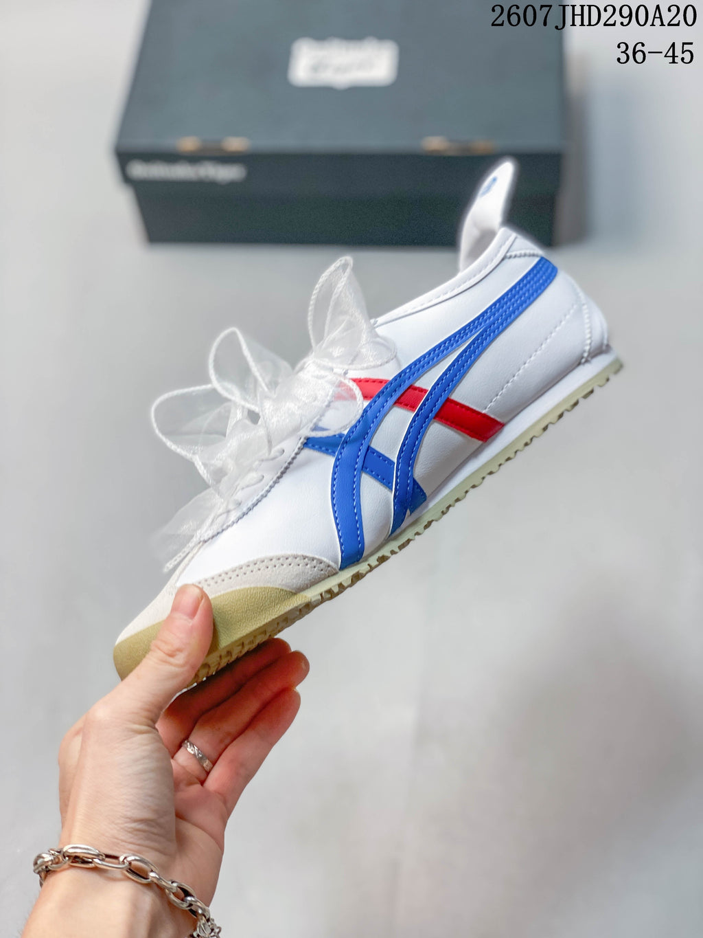 Onitsuka Tiger MEXICO 66 SD White Blue Red Sneakers