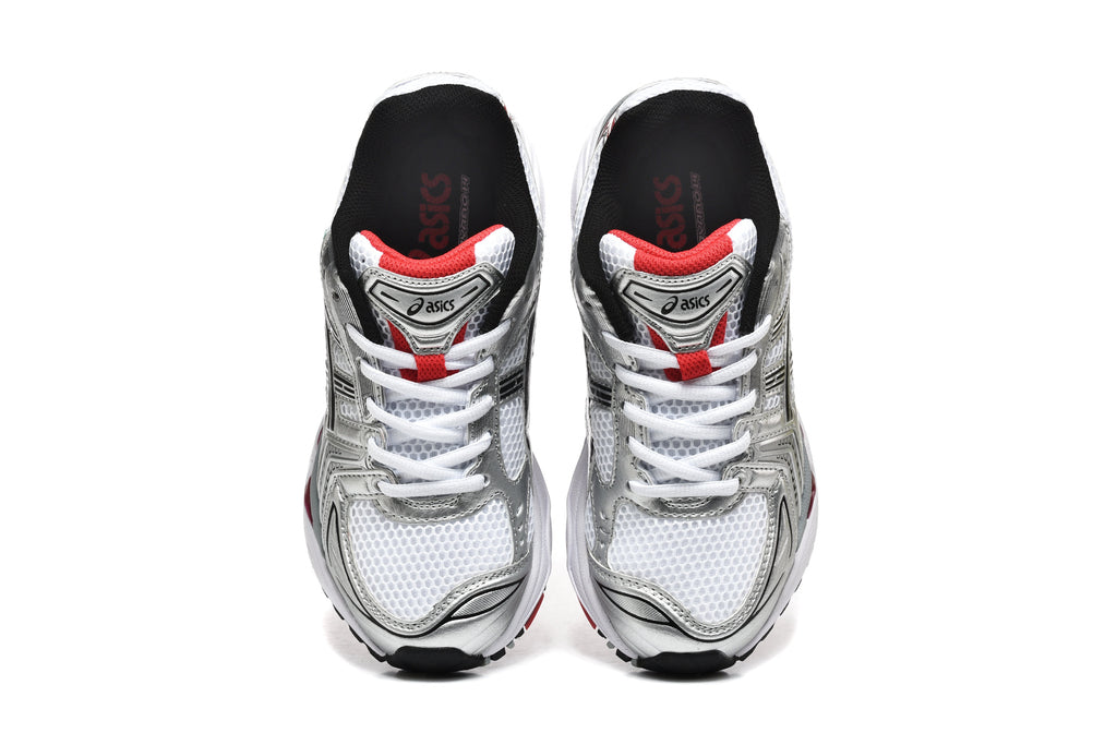 ASICS Gel-Kayano 14 Sneakers Silver White Red