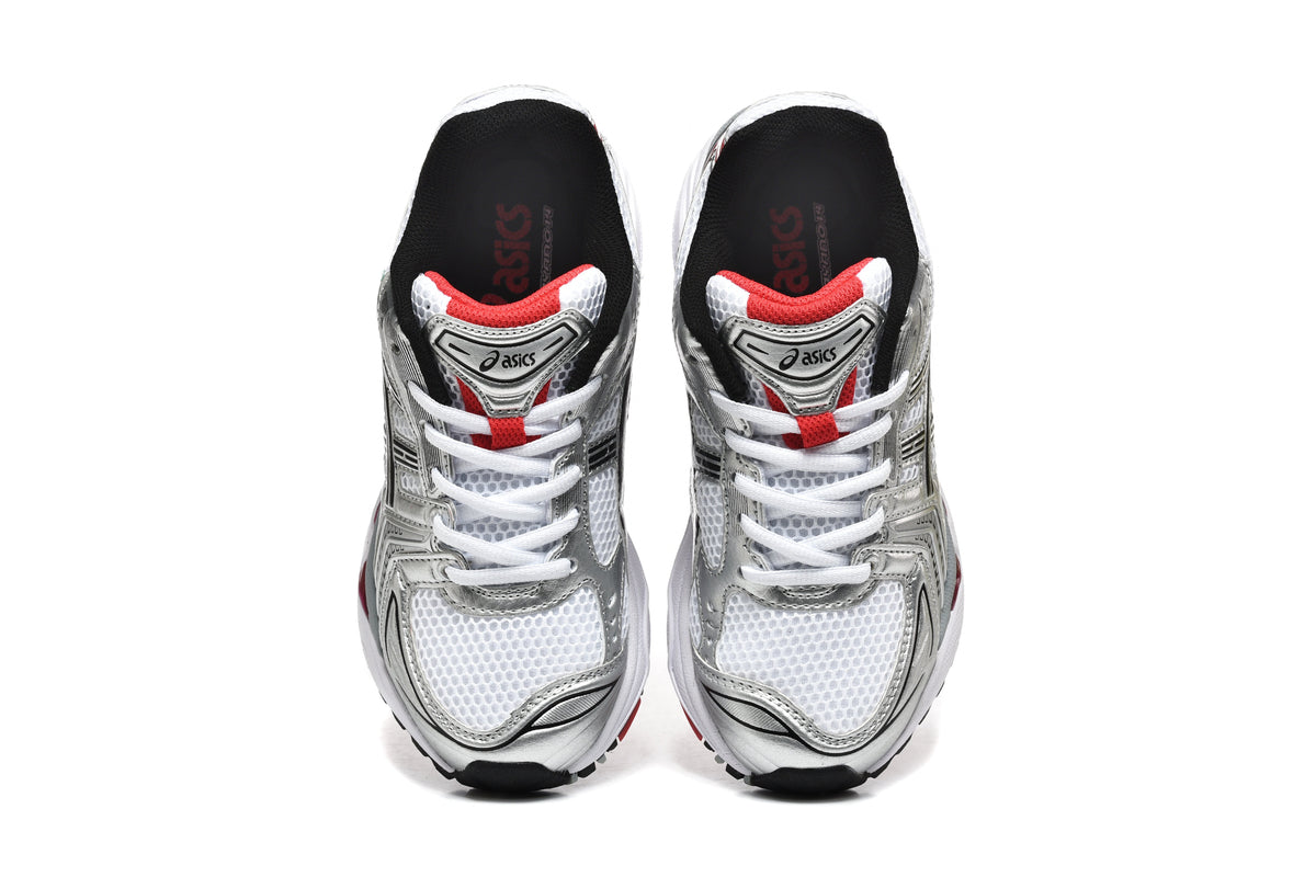 ASICS Gel-Kayano 14 Sneakers Silver White Red