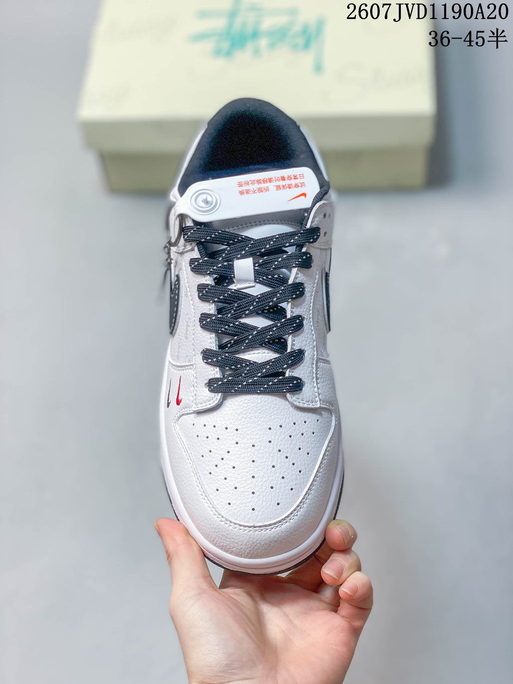 Nike SB Dunk Low Stüssy White Black Sneakers