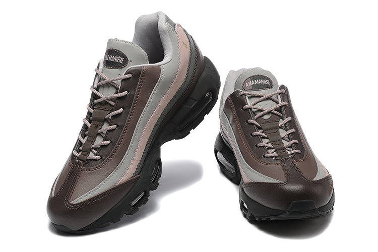 Nike Air Max 95 Sneakers in Brown, Pink and Grey