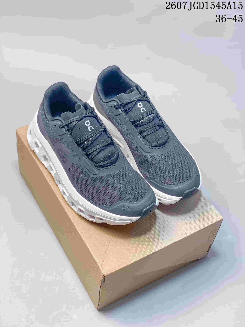 On CloudTilt Sneakers Dark Gray White 2607JGD1545A15