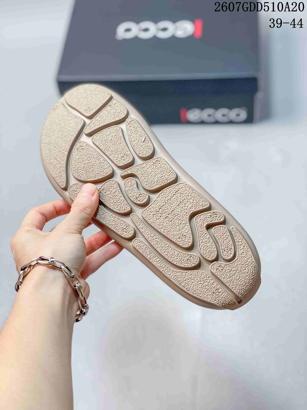 ECCO Women’s Sneakers Navy and Tan 2607GDD510A20