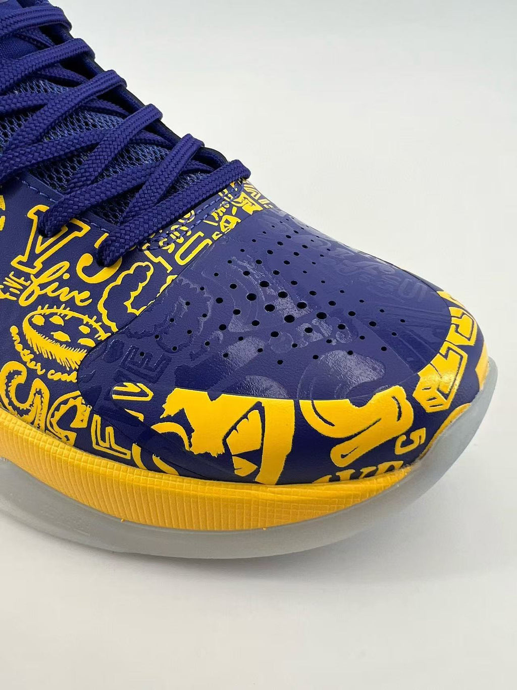 Nike Kobe 5 Protro Basketball Shoes Blue Gold CD4991-400
