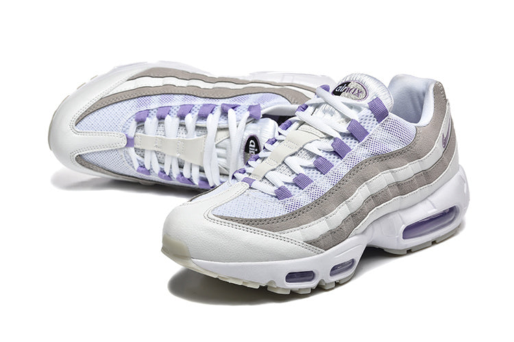 Nike Air Max 95 TT White and Purple Sneakers