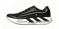 Adidas Hyperboost Lite Low-Top Running Shoes Black and White