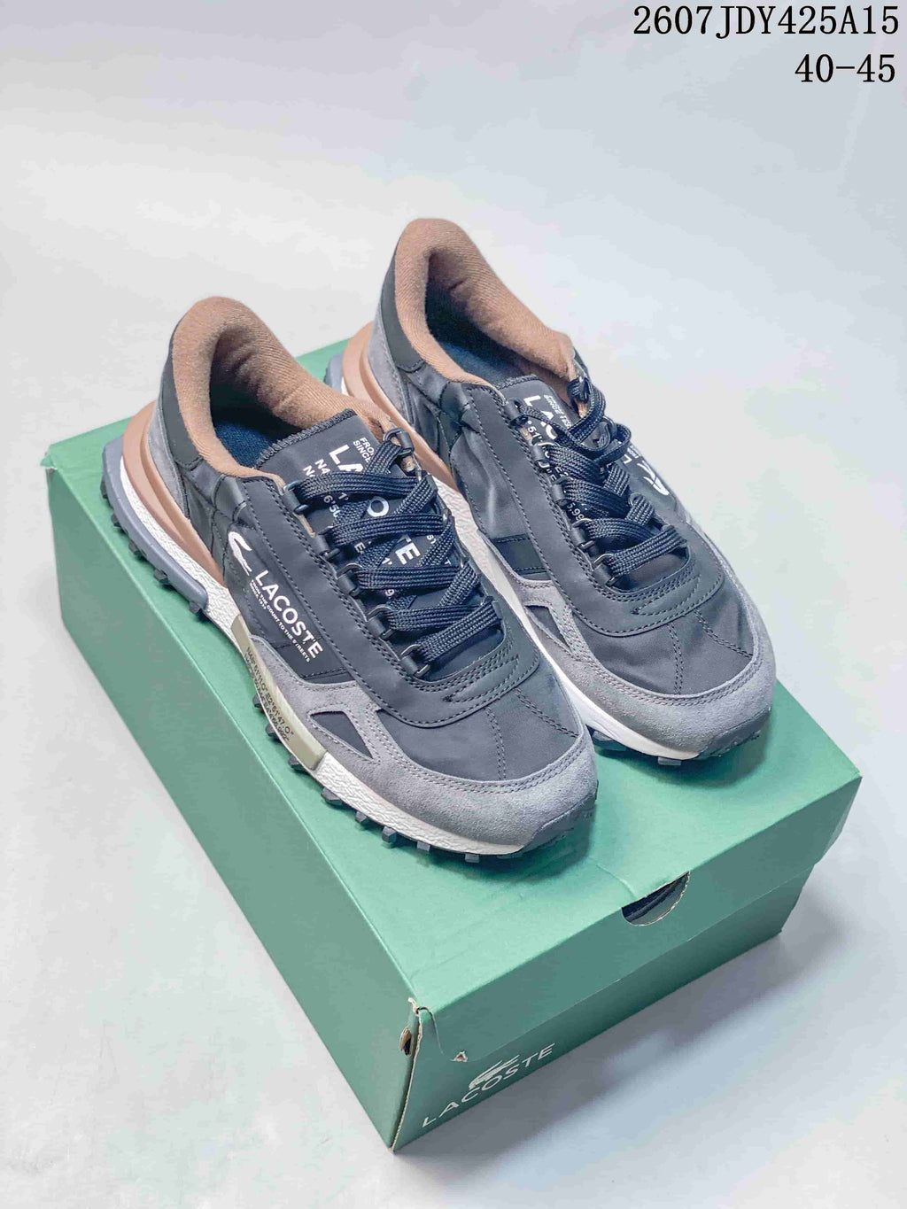 Lacoste Men’s Gray Casual Sneakers 2607JDY425A15