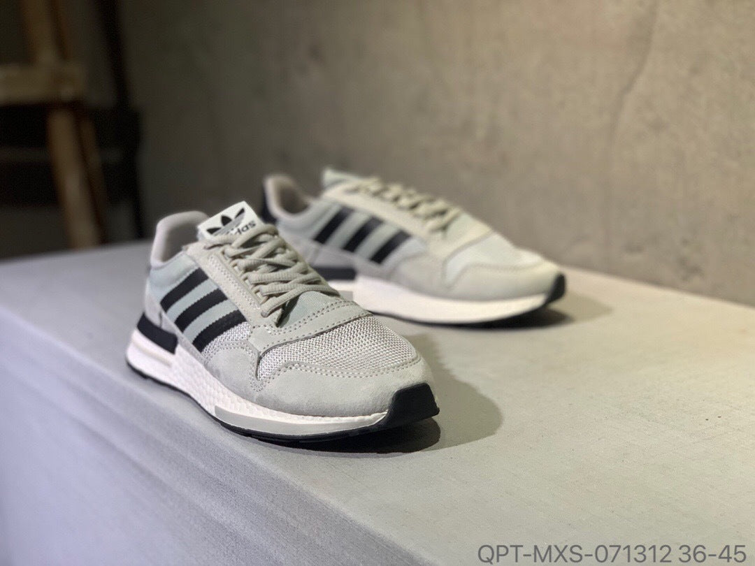 Adidas ZX 7000 Grey Black Running Sneakers