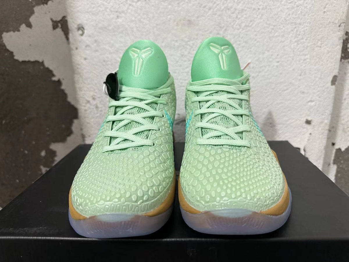Nike Kobe 6 Basketball Shoes, Mint Green and Gum