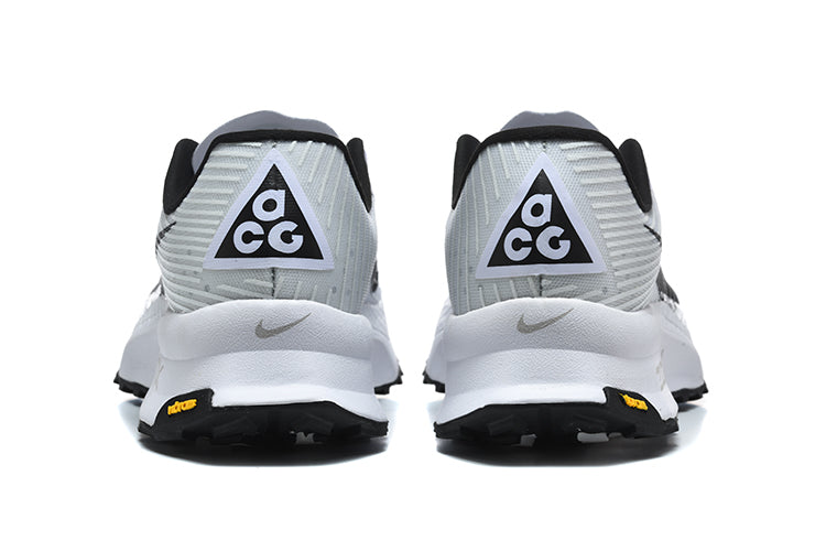 Nike ACG ZoomX White and Black Trail Running Shoes