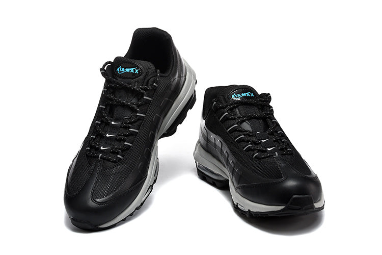 Nike Air Max Black and Blue Sneakers