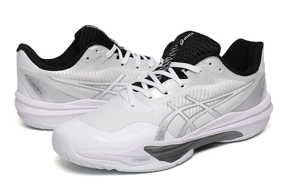 ASICS GEL-RESOLUTION 9 Tennis Shoes White Silver Black
