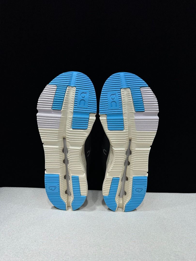 On Cloudnova 2 Black Blue Sneakers