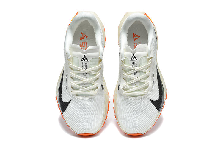 Nike ACG ZoomX White and Orange Trail Running Shoes