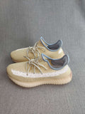 Yeezy Boost 350 V2 Reflective Knit Sneakers in Beige