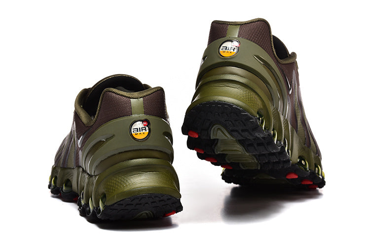 Nike Air Max DN Sneakers in Olive and Brown