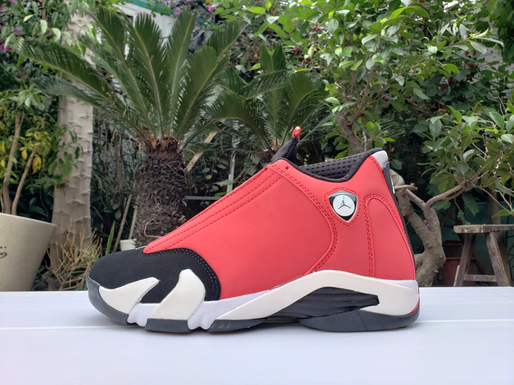 Air Jordan 14 Red, White & Black Men's Sneakers