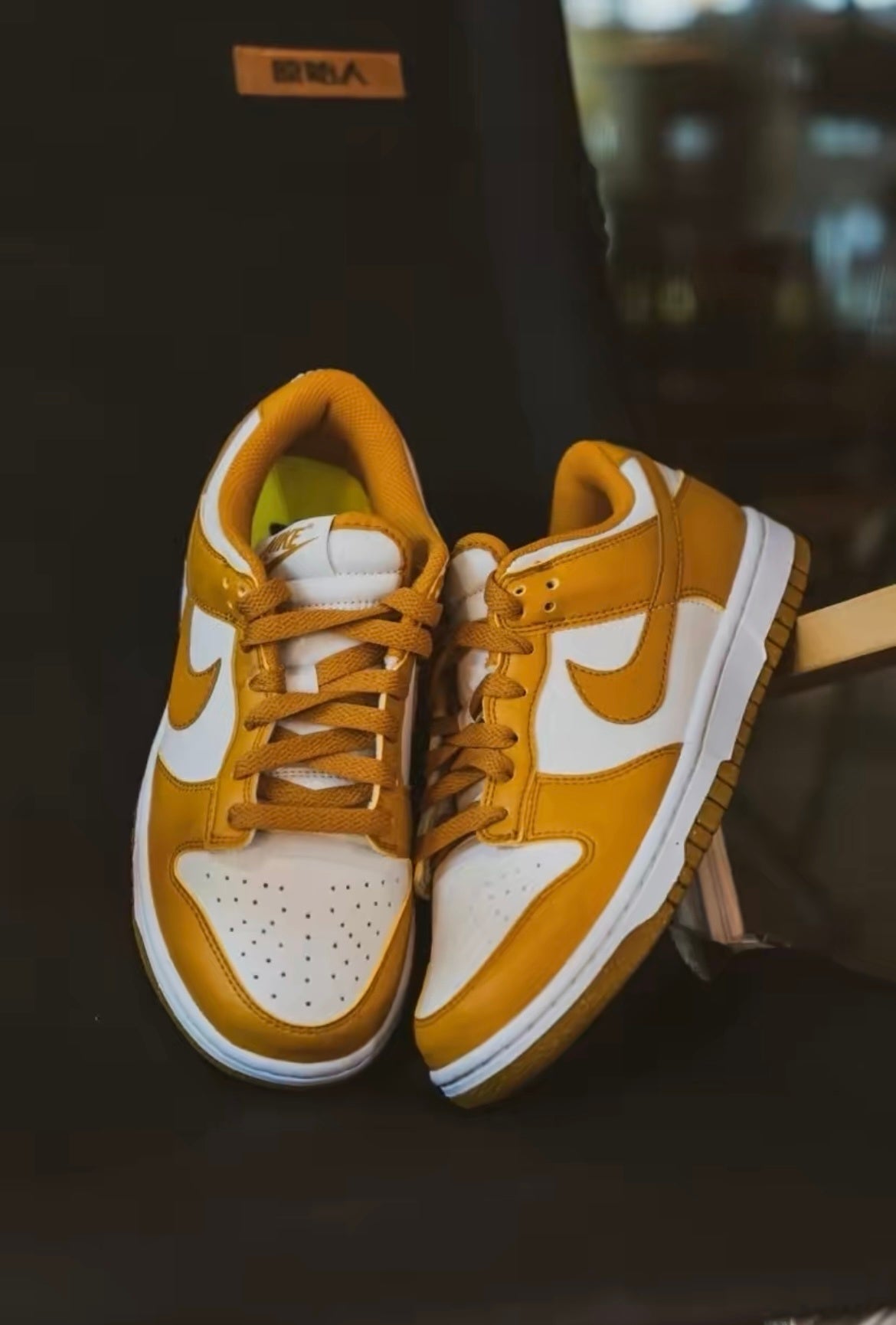 Nike Dunk Low Next Nature Sneakers White and Brown DN1431-001