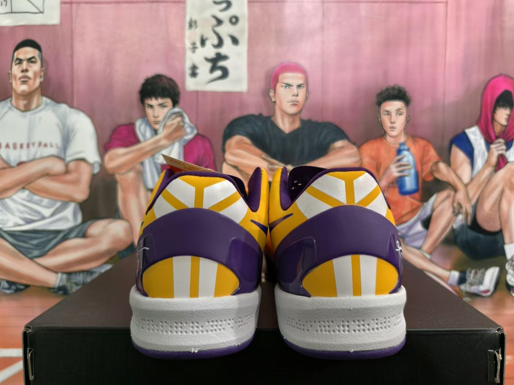 Nike Kobe 5 Protro Basketball Shoes Yellow Purple