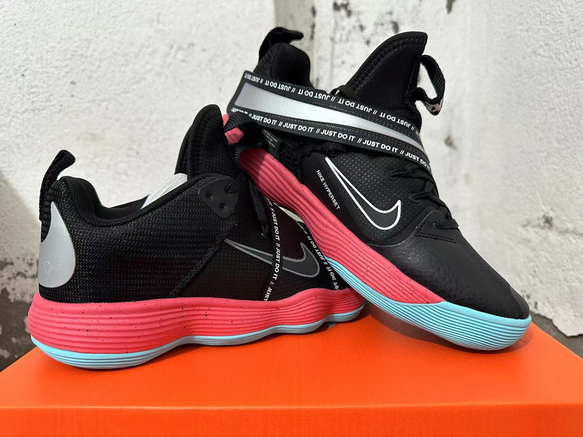 Nike Hyperdunk Basketball Shoes Black Blue Pink