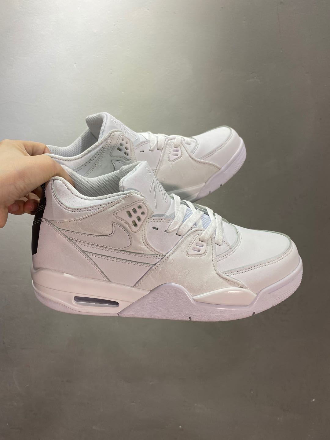 Nike Air Flight 89 White High-Top Sneakers