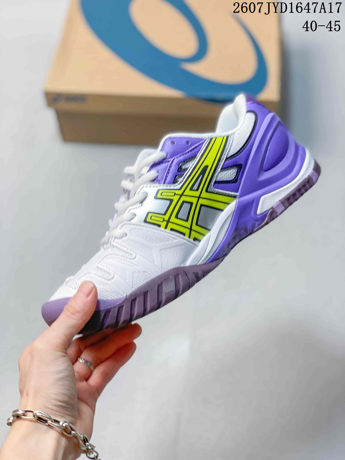 ASICS GEL-RESOLUTION 5 Tennis Shoes White Purple 2607JYD1647A17